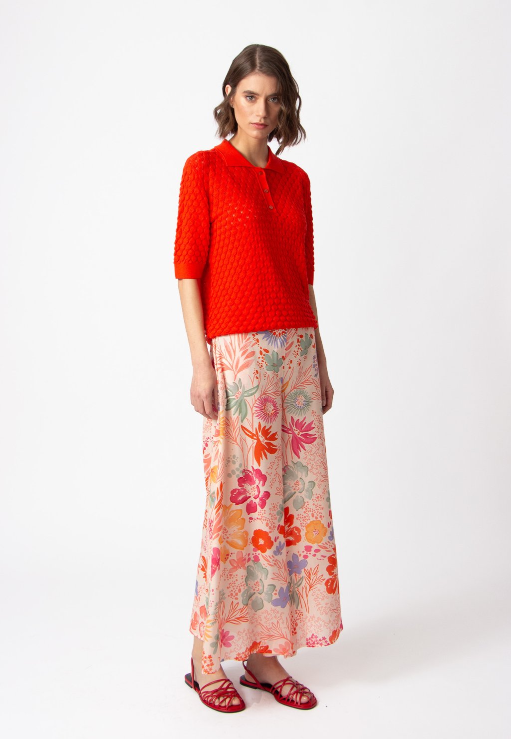 

Брюки PRINTED FLORAL PATTERN Ivko, светло-розовый