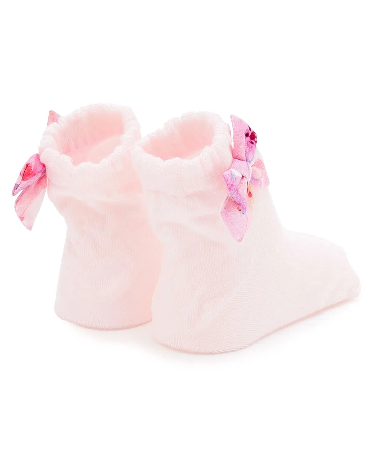 Детские носки с бантом Kate Spade New York Kids розовые — фото 2