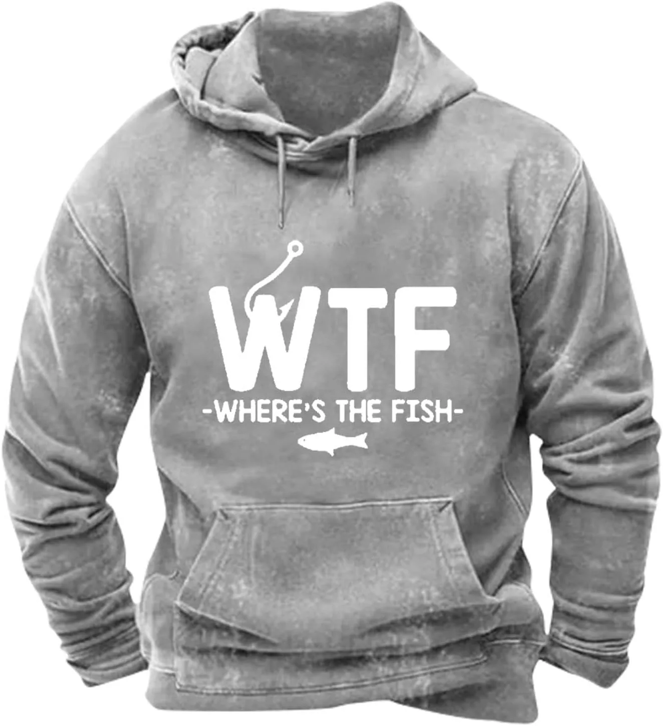 

Толстовка WTF Where's The Fish с принтом для мужчин Ozmmyan