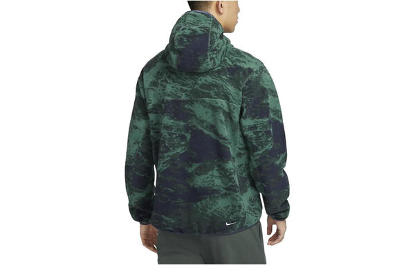Толстовка acg wolf tree all over print hoodie asia sizing 'green blue' Nike, мультиколор — фото 2