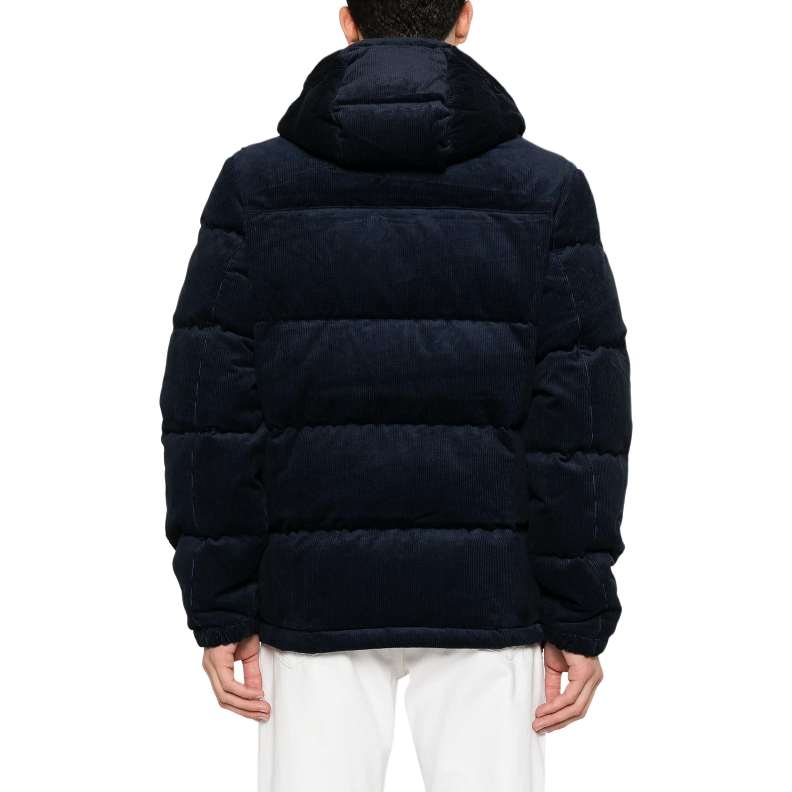 Polo Ralph Lauren Застёгивающаяся на молнию утеплённая куртка с капюшоном, Marine Blue — фото 4