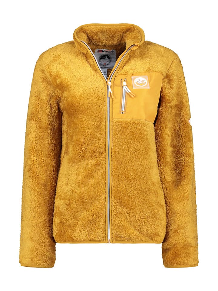 

Geographical Norway Флисовая куртка «Upecious» горчичного цвета