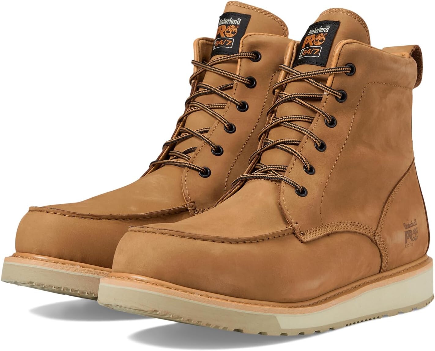 

Рабочая обувь с мягким носком PRO Wedge 6" Soft Toe Timberland PRO, цвет Wheat 1