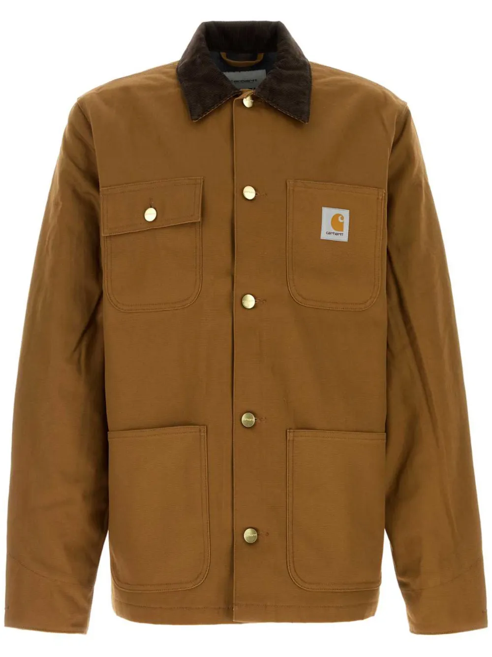 

Куртка-рубашка Michigan с нашивкой-логотипом CARHARTT WIP, коричневый