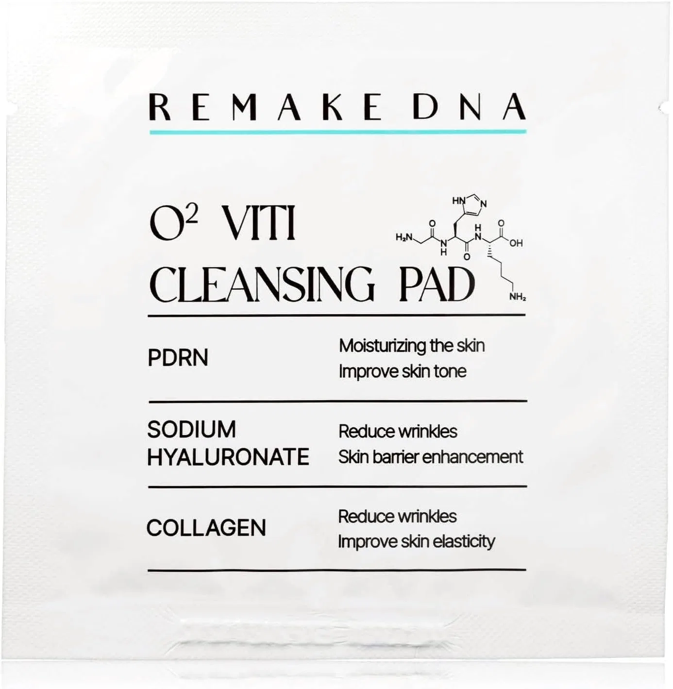 Средство для снятия макияжа Remakedna — Очищающая салфетка O2 VITI CLEANSING PAD, 12 г