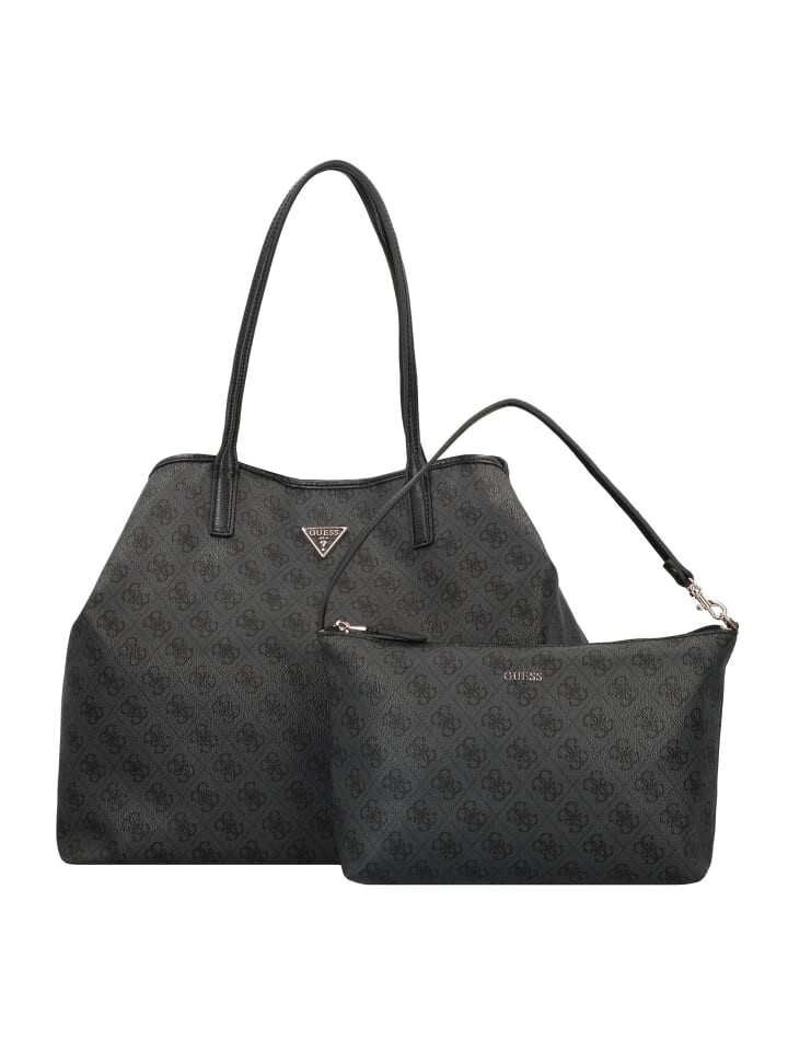 

Шоппер Guess Eco Erica Shopper Tasche 40 cm, цвет coal logo