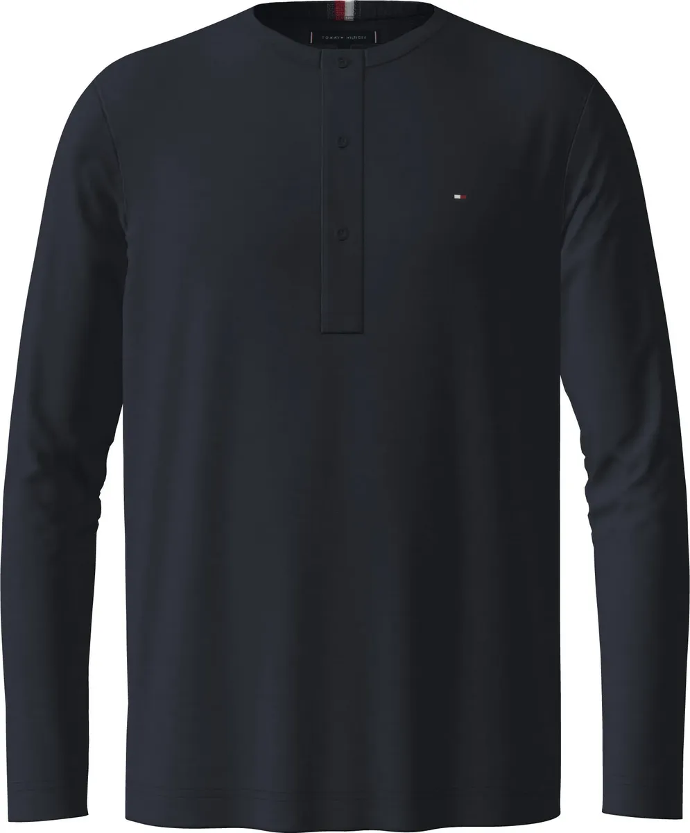 

Рубашка с длинными рукавами Tommy Hilfiger "SLUB HENLEY LS", цвет Desert Sky