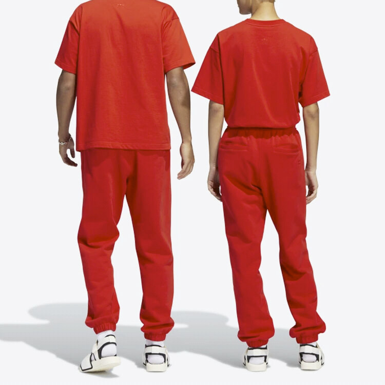 Базовые брюки Adidas X Pharrell Williams Adidas Originals, красный — фото 3