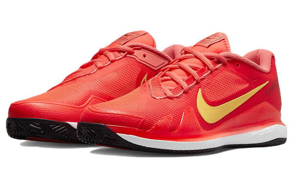 Кроссовки air zoom vapor pro Nike, красный — фото 3