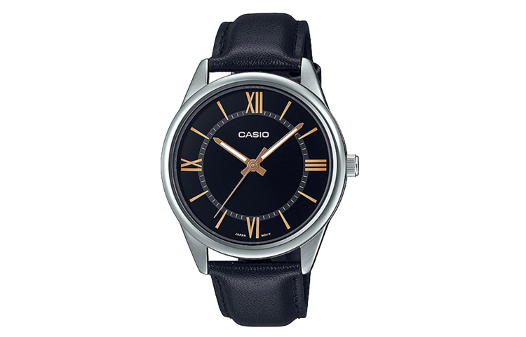 

CASIO Часы Men Standard Series Black Watch MTP-V005L-1B5, Black Dial