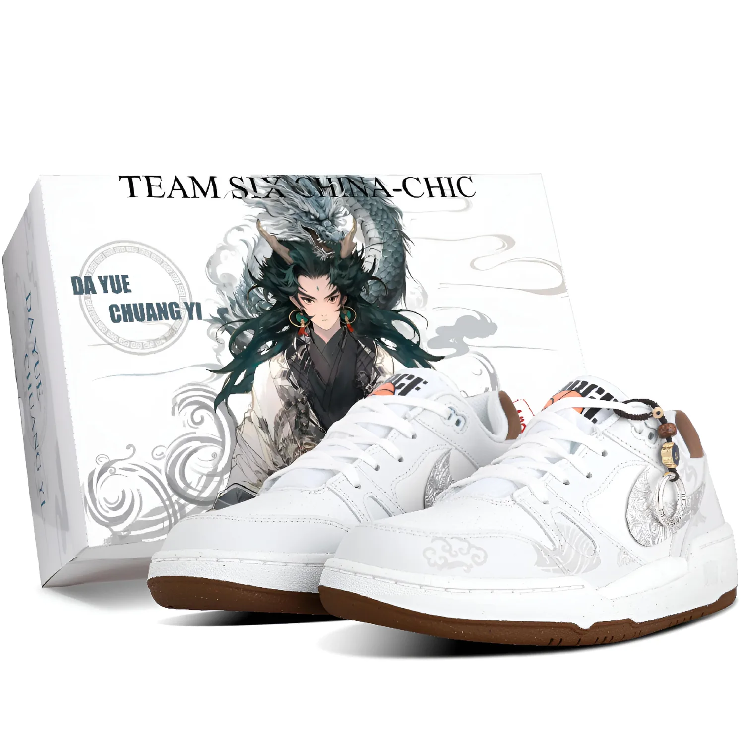Nike Кроссовки для скейтбординга мужские low top, износостойкие и легкие, серебристо-серые