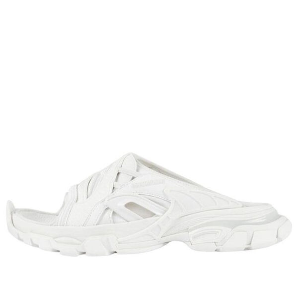 Сандалии track slide sandal 'white' Balenciaga, белый