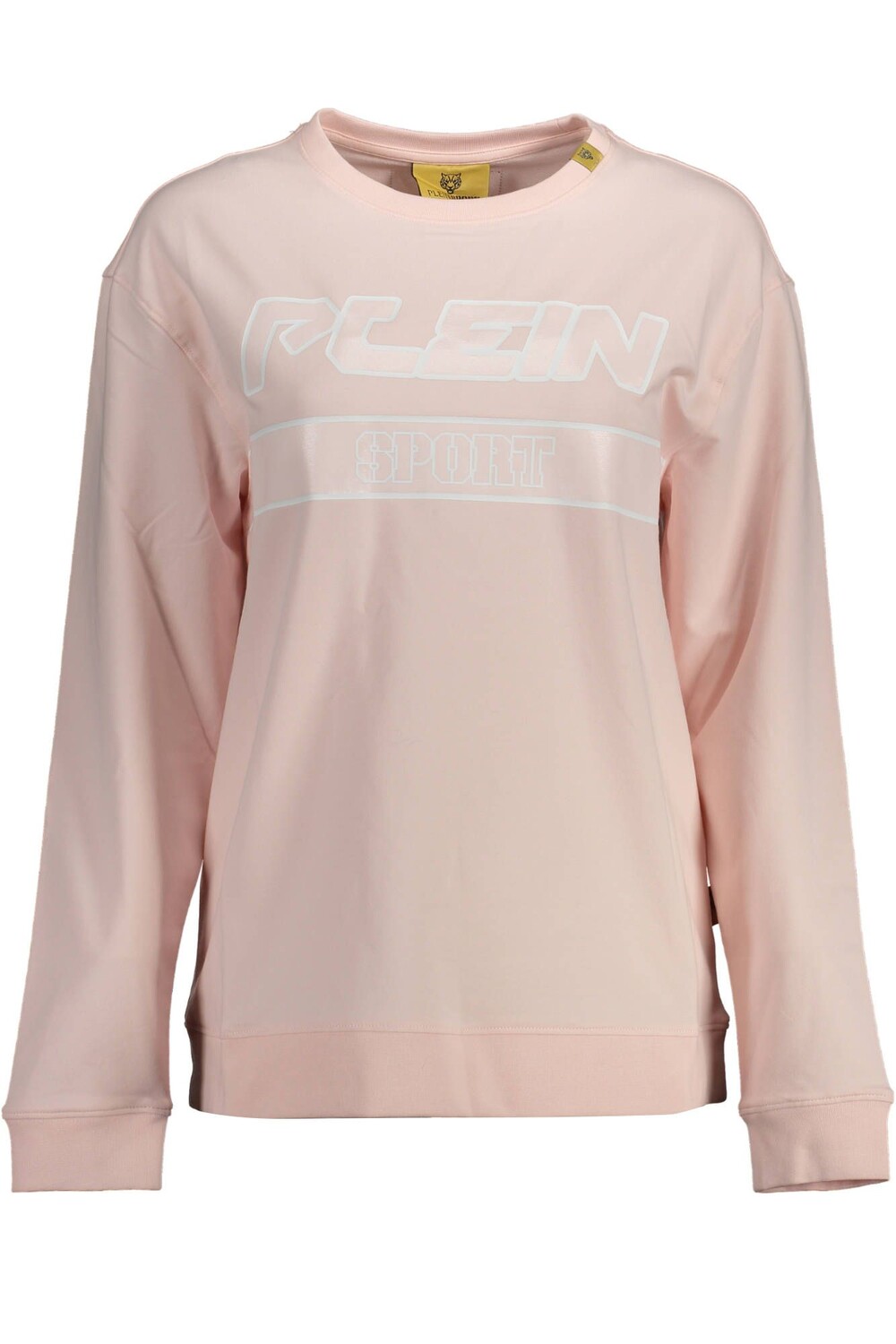 

Розовый хлопковый женский свитер Plein Sport