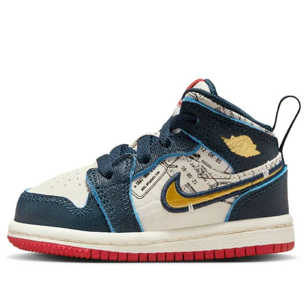 

Кроссовки 1 mid se Air Jordan, мультиколор
