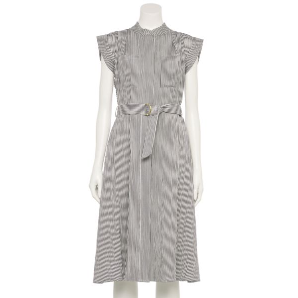 

Женское платье-рубашка с короткими рукавами для адаптивной одежды Nine West, цвет gray stripe