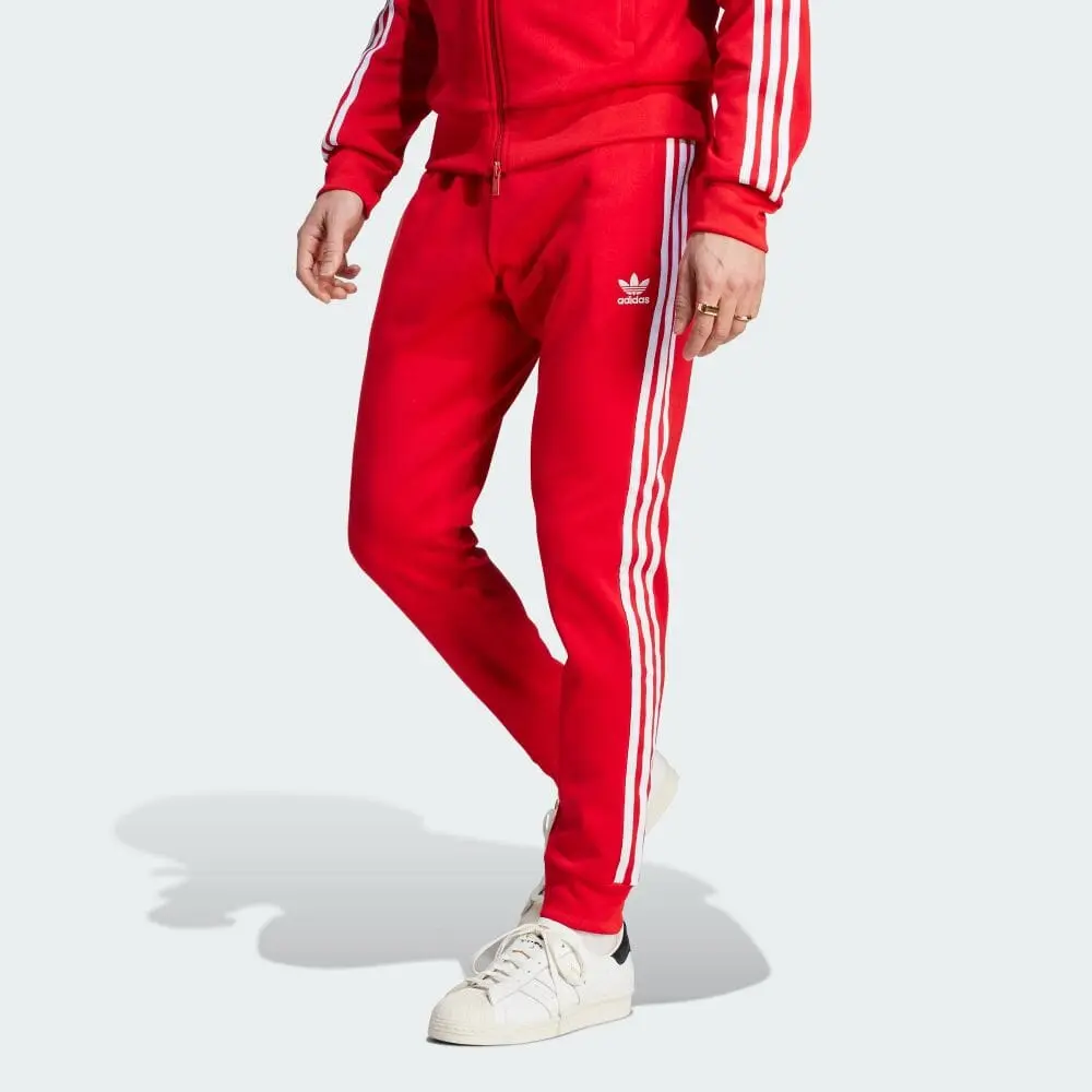 Спортивные штаны с вышитым логотипом Adidas Adidas Originals, красный — фото 2