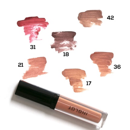 HD Lip Tint Matte Liquid Lipstick Full Covering с аппликатором-спонжем и пигментами HD 5,5 мл - оттенок 31 Inglot — фото 3