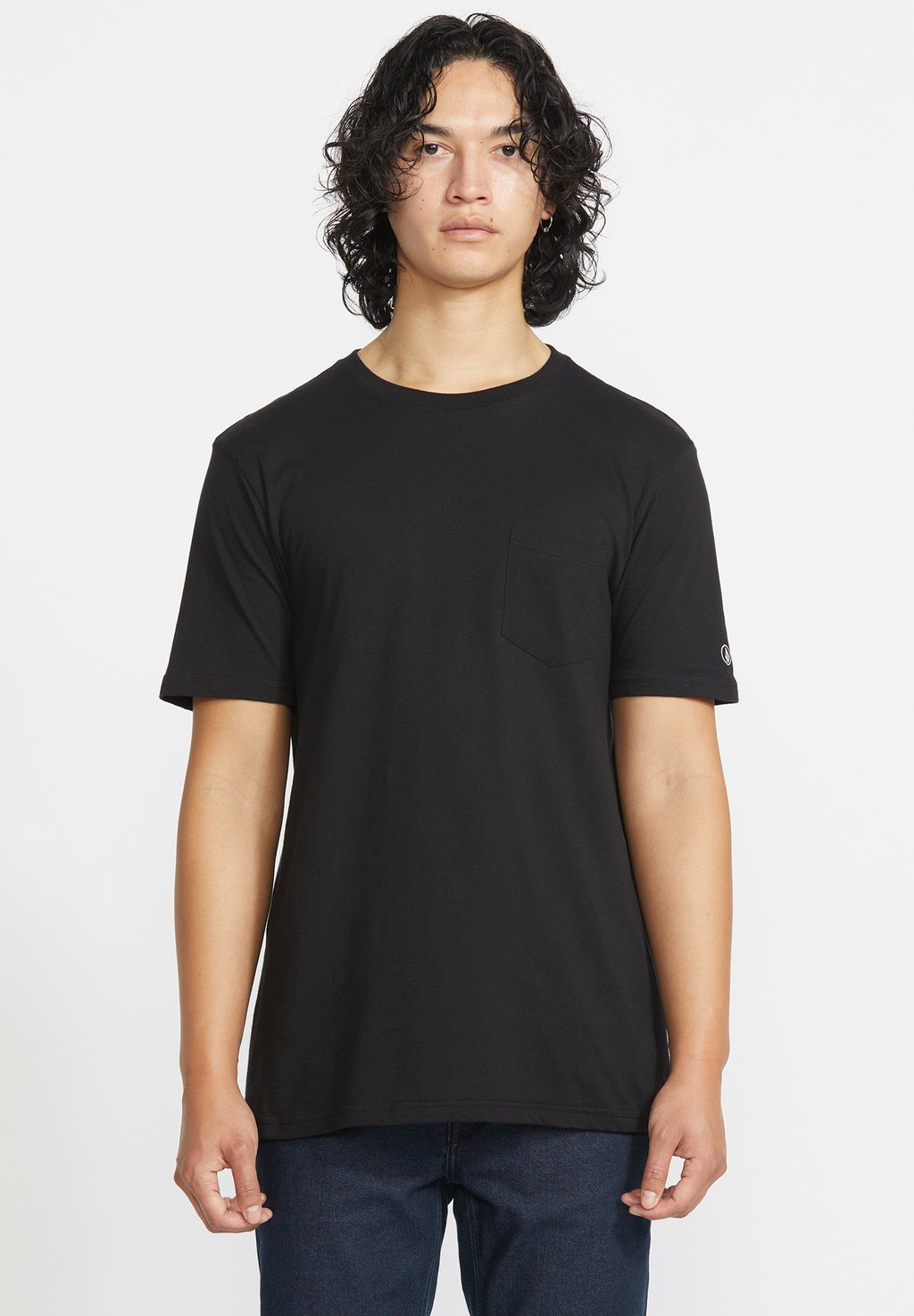 

Базовая футболка TEE SOLID Volcom, черный