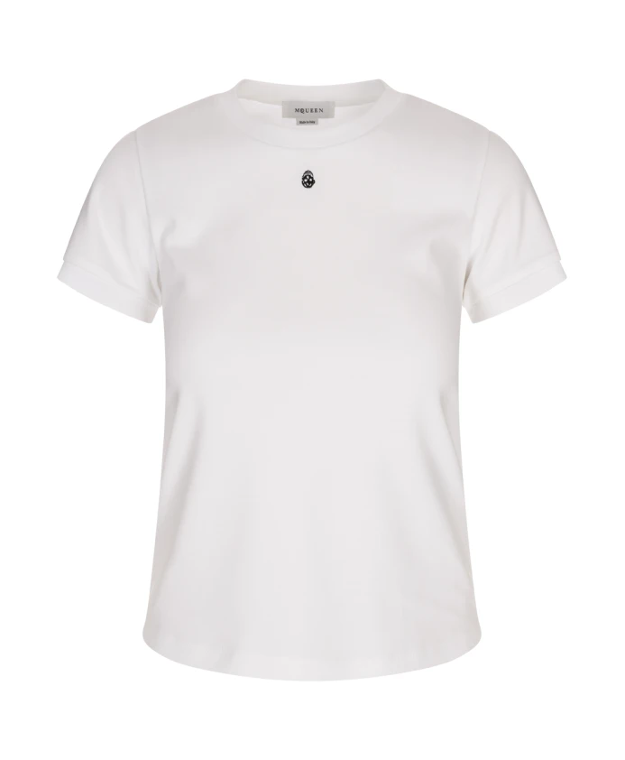 

Белые футболки и поло для женщин Alexander Mcqueen, белый