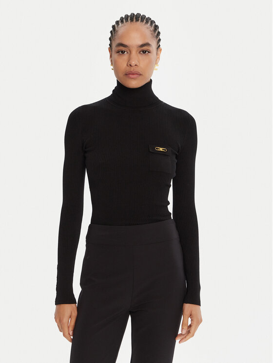 

Водолазка slim fit MK-11B-56E2-V290 Elisabetta Franchi, чёрный