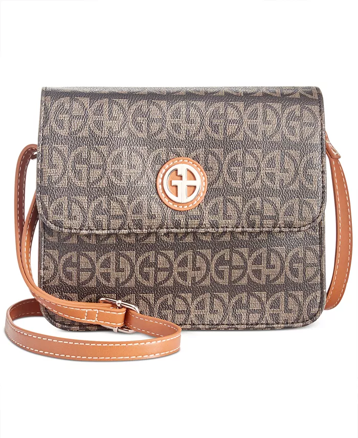 

Сумка Block Signature Crossbody Organizer Giani Bernini, коричневый