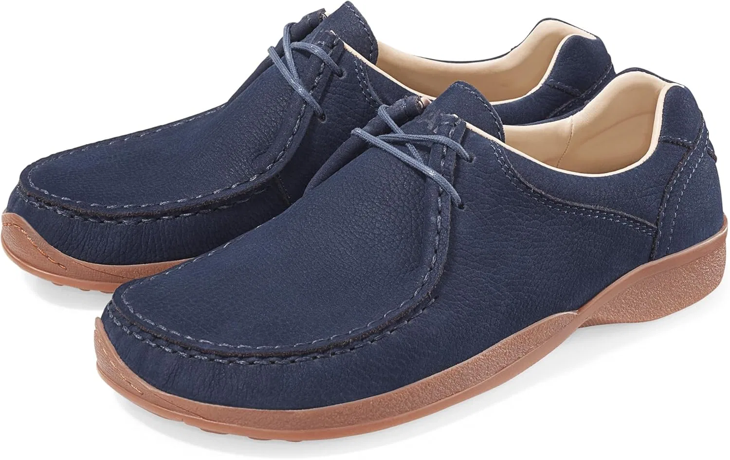 Туфли BÄR | Agnello | Herren | Schnürer | Freizeitschuhe mit 100% Zehenfreiheit | Atmungsaktiv, Blue