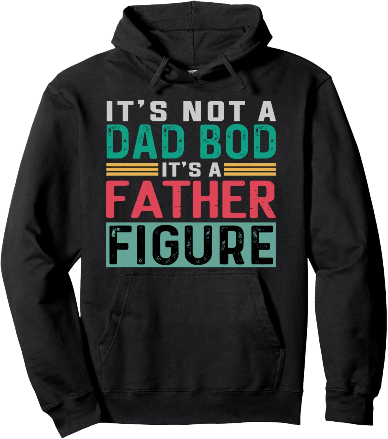 

Мужская толстовка «Это не тело отца», посвященная Дню отца Father'S Day Dad Body Dad Figure Gift, черный