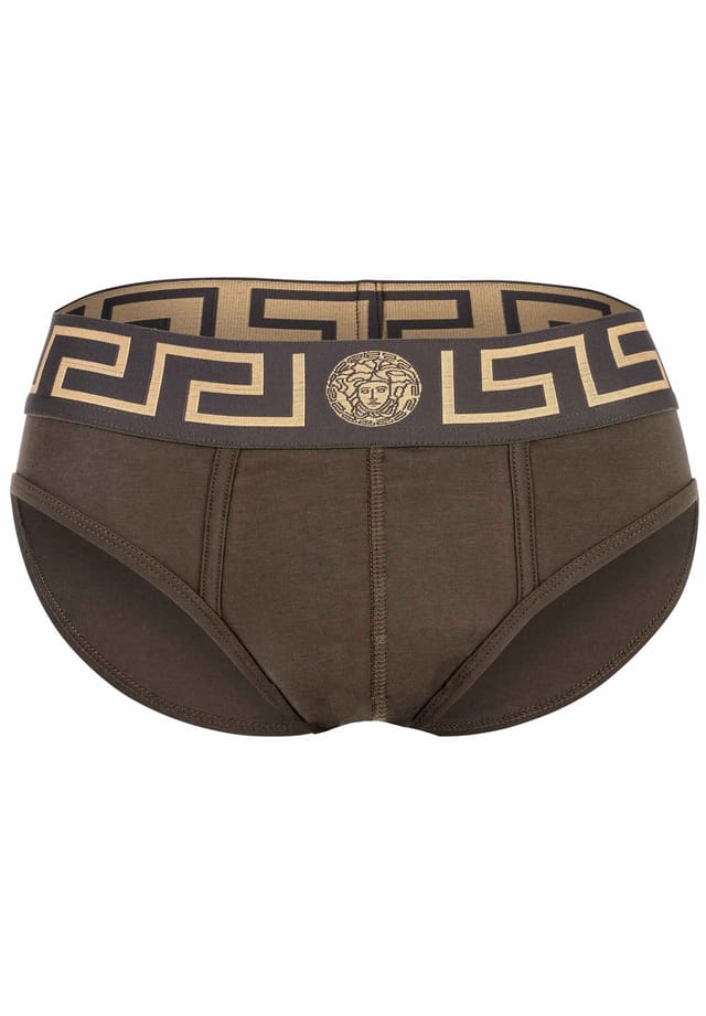 

Трусы - топика стрейч хлопок однотонные Versace, мультиколор