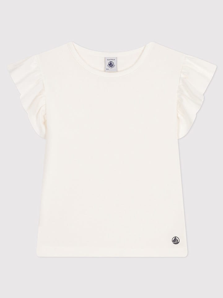

Футболка PETIT BATEAU, кремовый