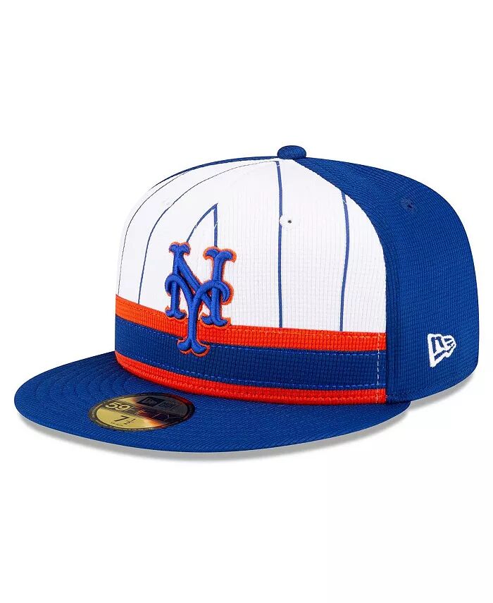 

Мужская белая бейсболка New York Mets 2024 Batting Practice 59FIFTY Fitted Hat New Era