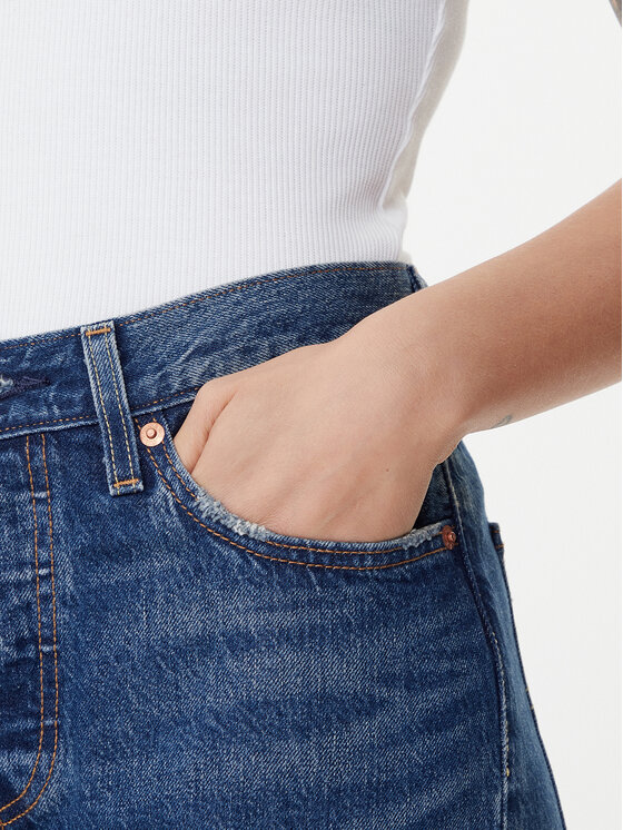 Джинсы slim fit 501 Original A8746-0001 Levi'S, синий — фото 4