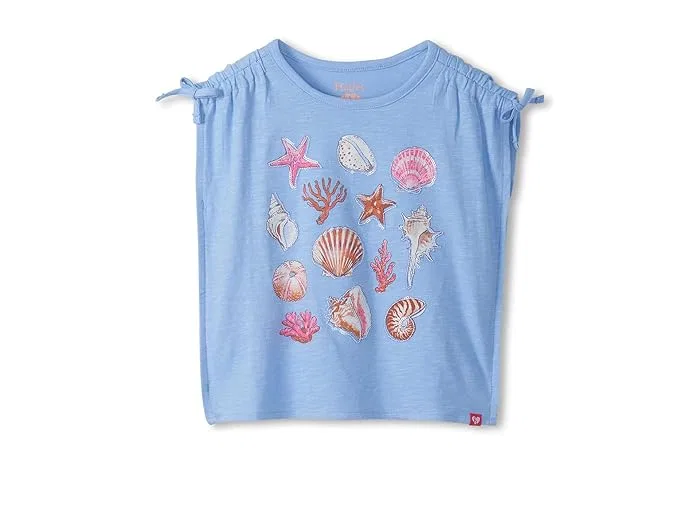 Футболка с графическим принтом Sea Shell Hatley Kids, Serenity