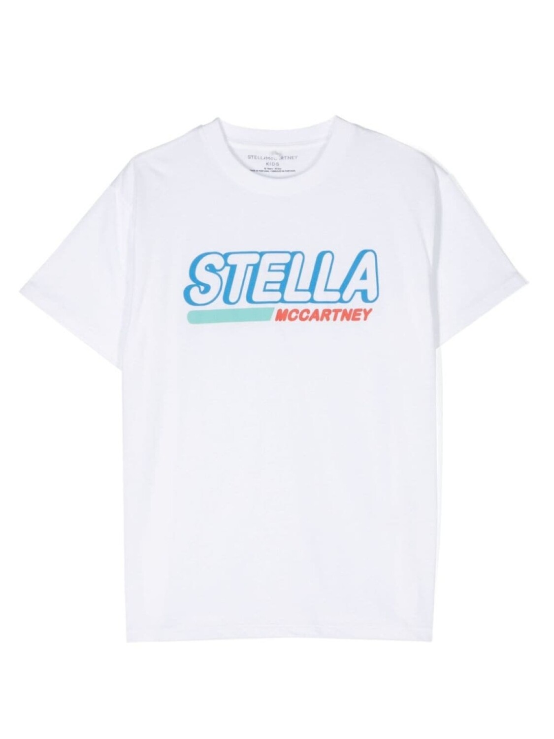 

Stella McCartney Kids футболка с логотипом, белый