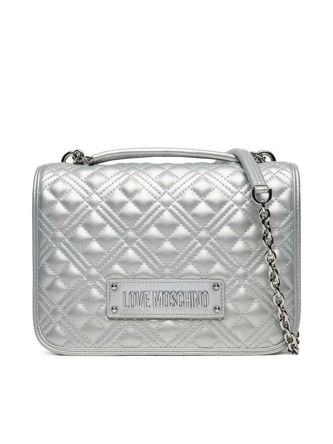 

Сумка LOVE MOSCHINO, серебряный, Серебристый, Сумка LOVE MOSCHINO, серебряный