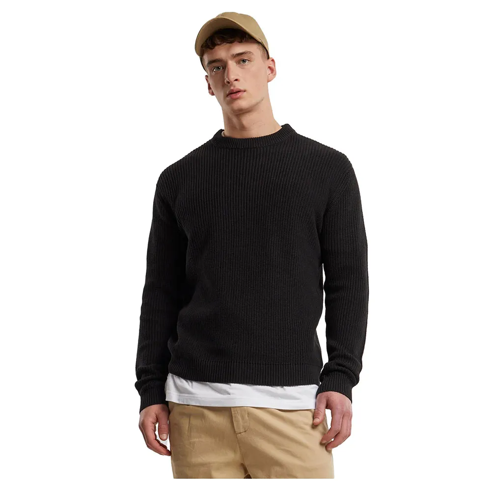 

Свитер Urban Classics Rib Basic, черный