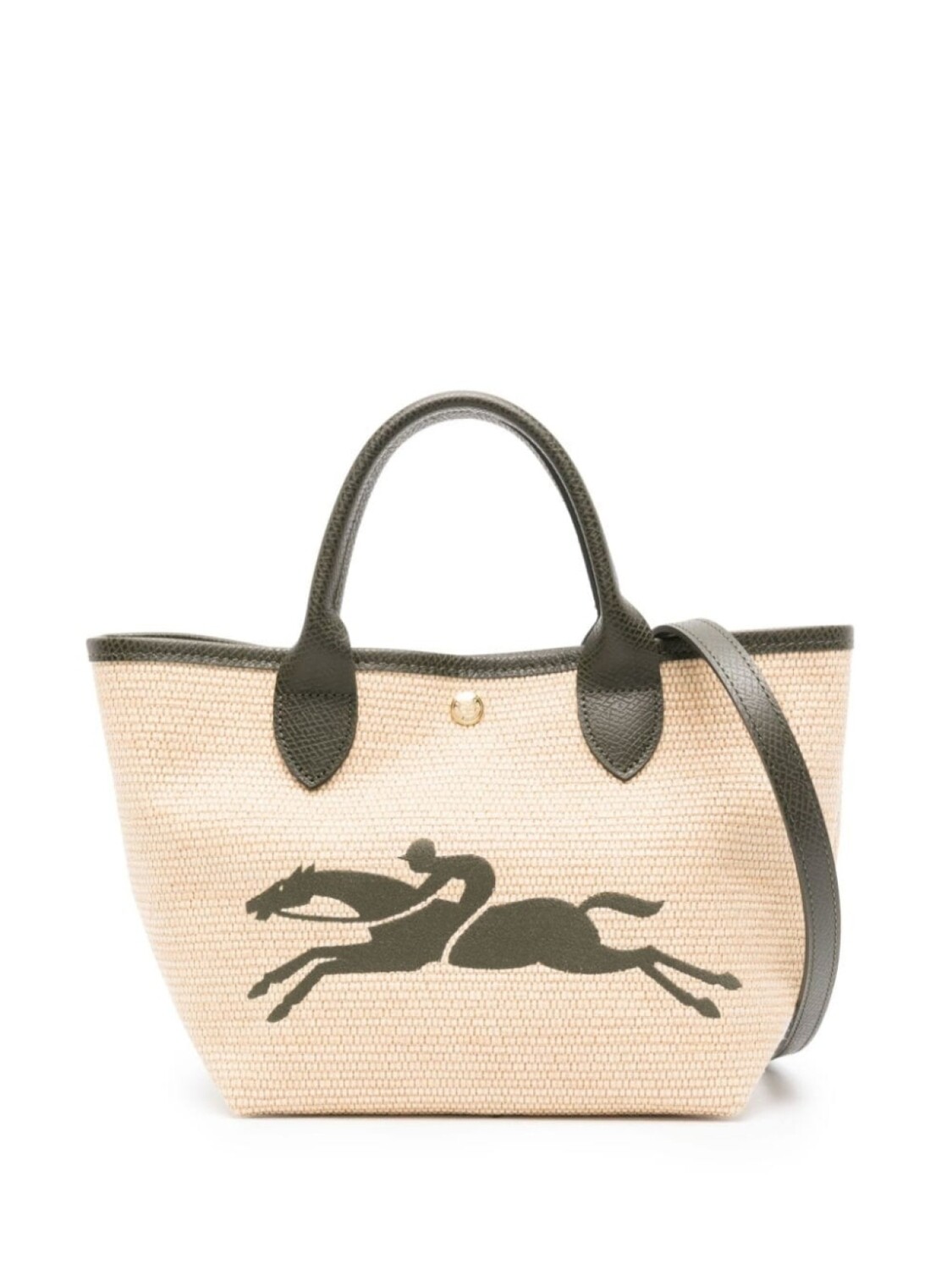 

Маленькая сумка-тоут Longchamp Le Panier Pliage, коричневый