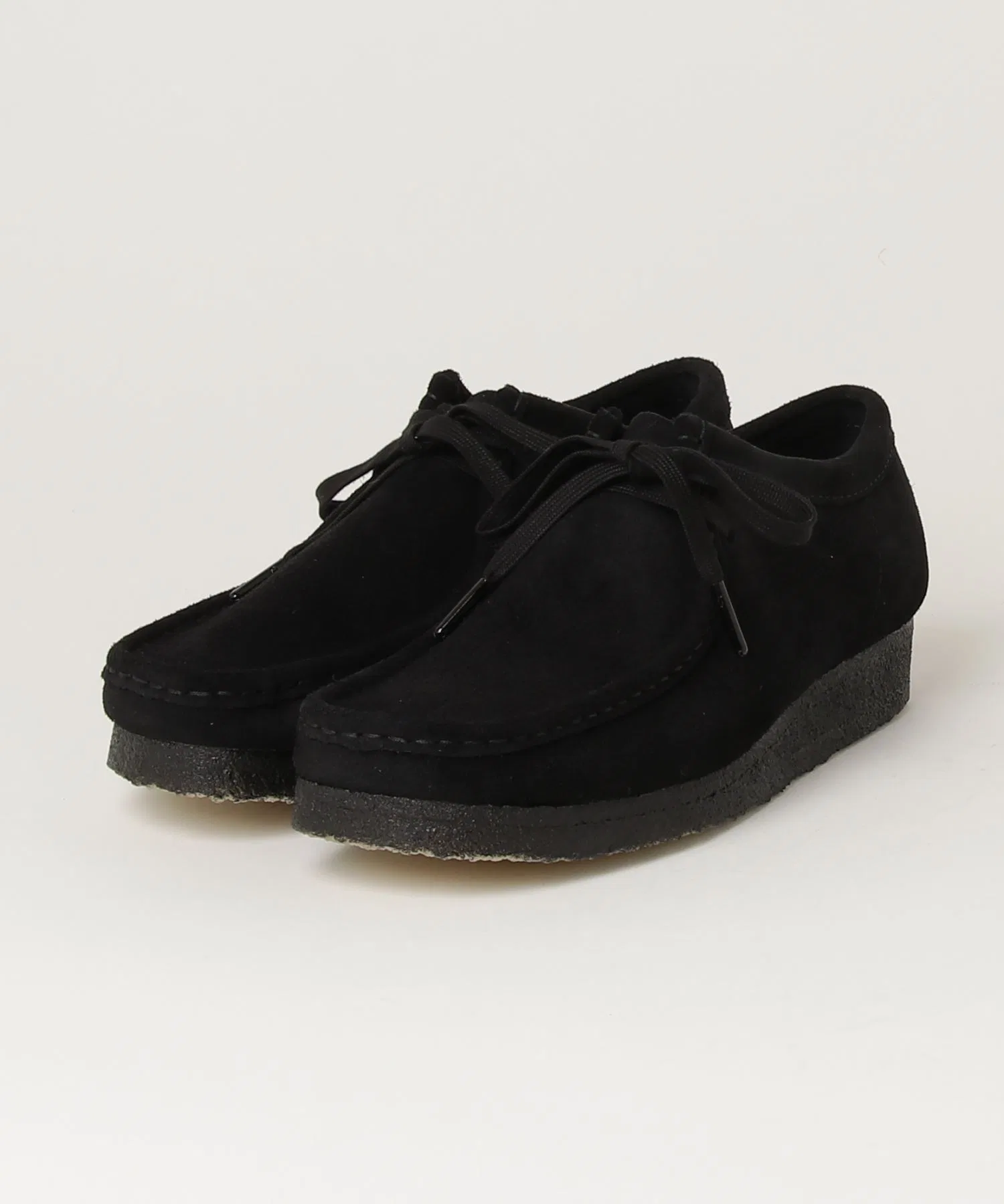Мужские мокасины из кожи Clarks Wallabee коричневые — фото 2