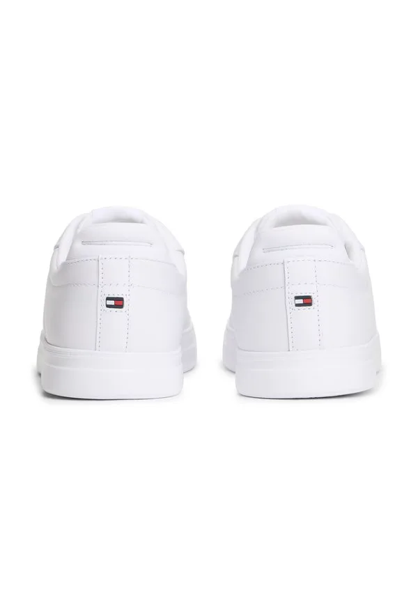 Легкие кожаные кроссовки с чашеобразной подошвой Tommy Hilfiger, White — фото 4