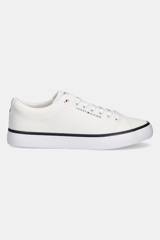 Кроссовки TH HI VULC CORE LOW II с сетчатыми вставками Tommy Hilfiger, бежевый — фото 2