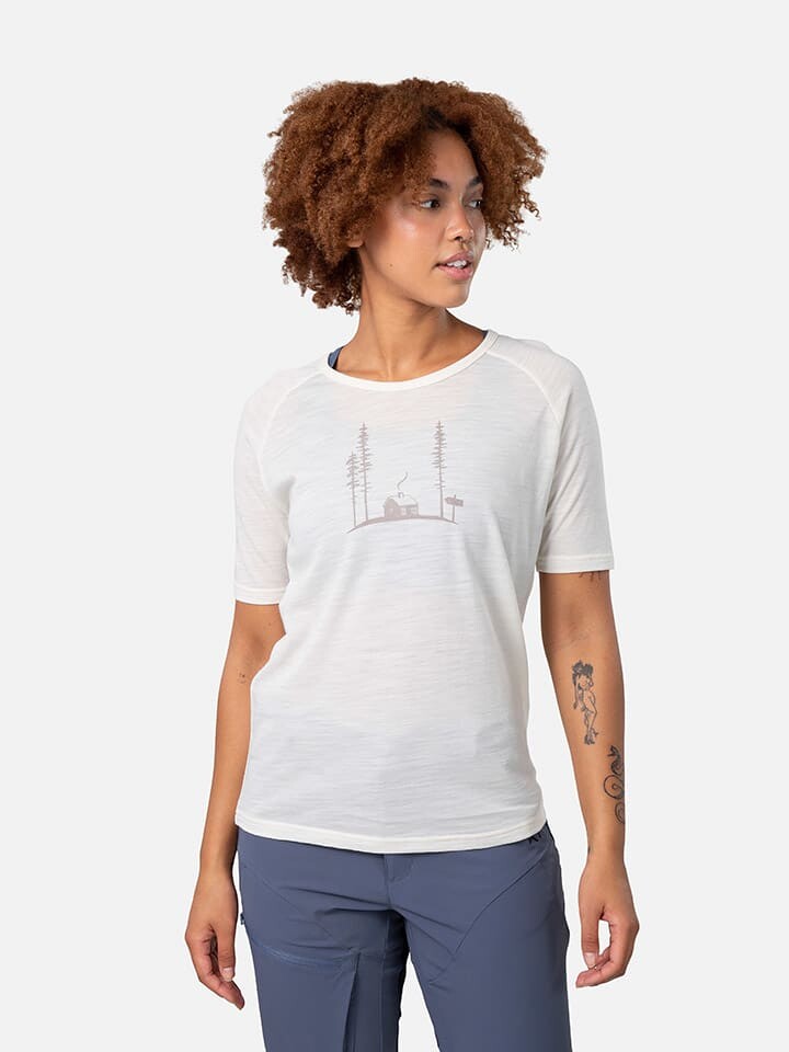 

Спортивная футболка KARI TRAA Funktionsshirt Ane, белый