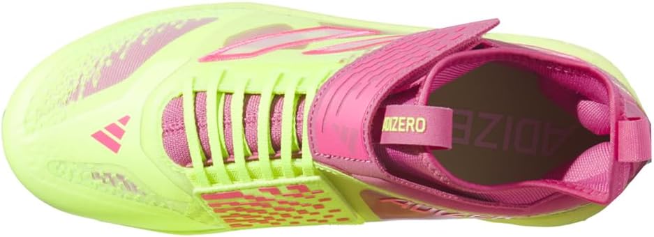 Мужские кроссовки Adidas Adizero Afterburner 9 Nwv, желтый/розовый — фото 4