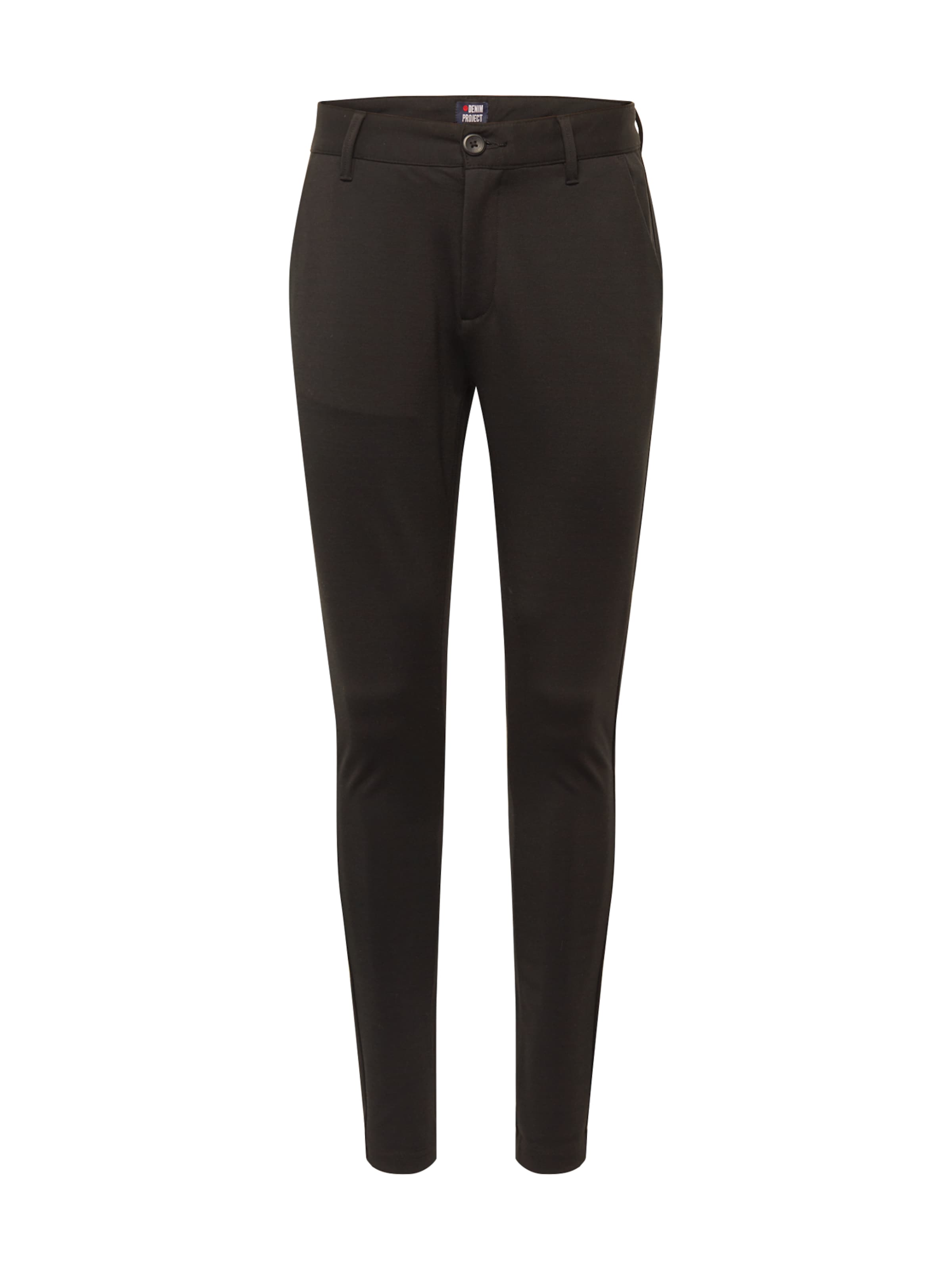 

Denim Project Узкие брюки-чиносы 'Ponte Roma Plain' в черном цвете