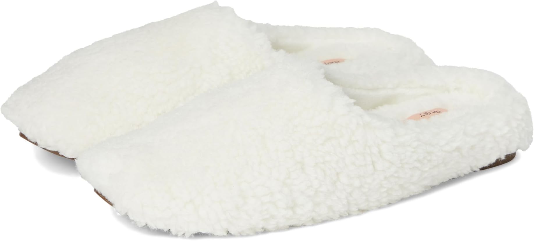 Тапочки Eberjey Sherpa Slippers, слоновая кость