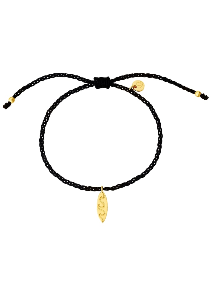 

Glanzstücke München Браслет в виде доски для серфинга из стерлингового серебра с желтым золотом