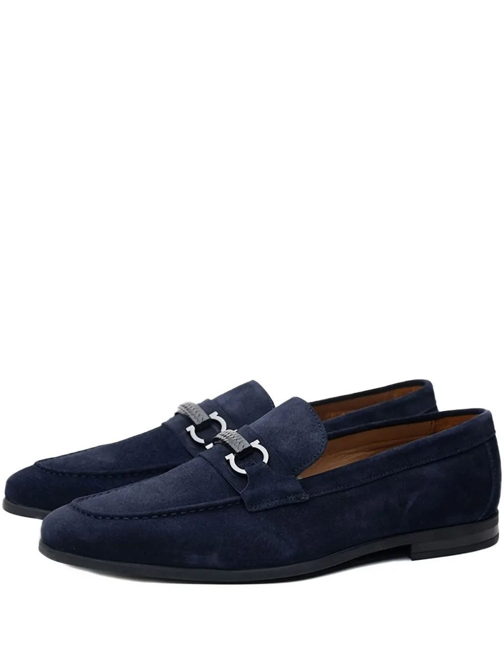 

Лоферы с подковой Poche Paris, синий