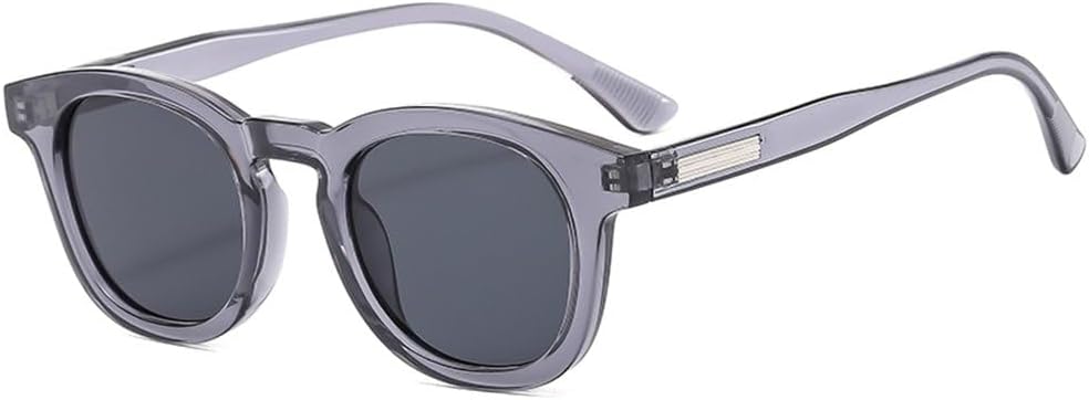 

Солнцезащитные очки для женщин в стиле Y2K, ретро-овальные, модные очки для мужчин, трендовые очки для активного отдыха, солнцезащитные очки для отпуска, велосипедные очки KTUCN, Clear Grey Grey