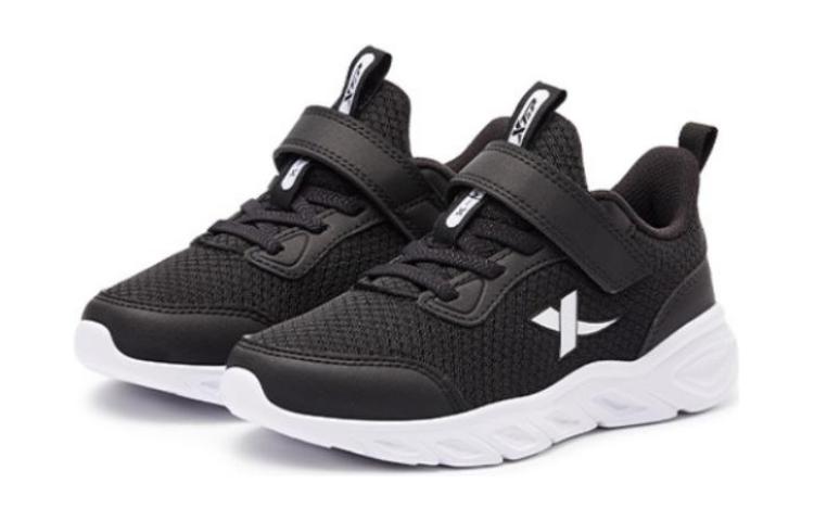 XTEP Непромокаемые устойчивые к истиранию кроссовки Mid top для детей Black White — фото 3