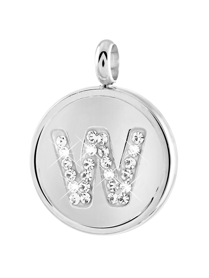 

Круглый кулон в форме буквы «W» Lucardi