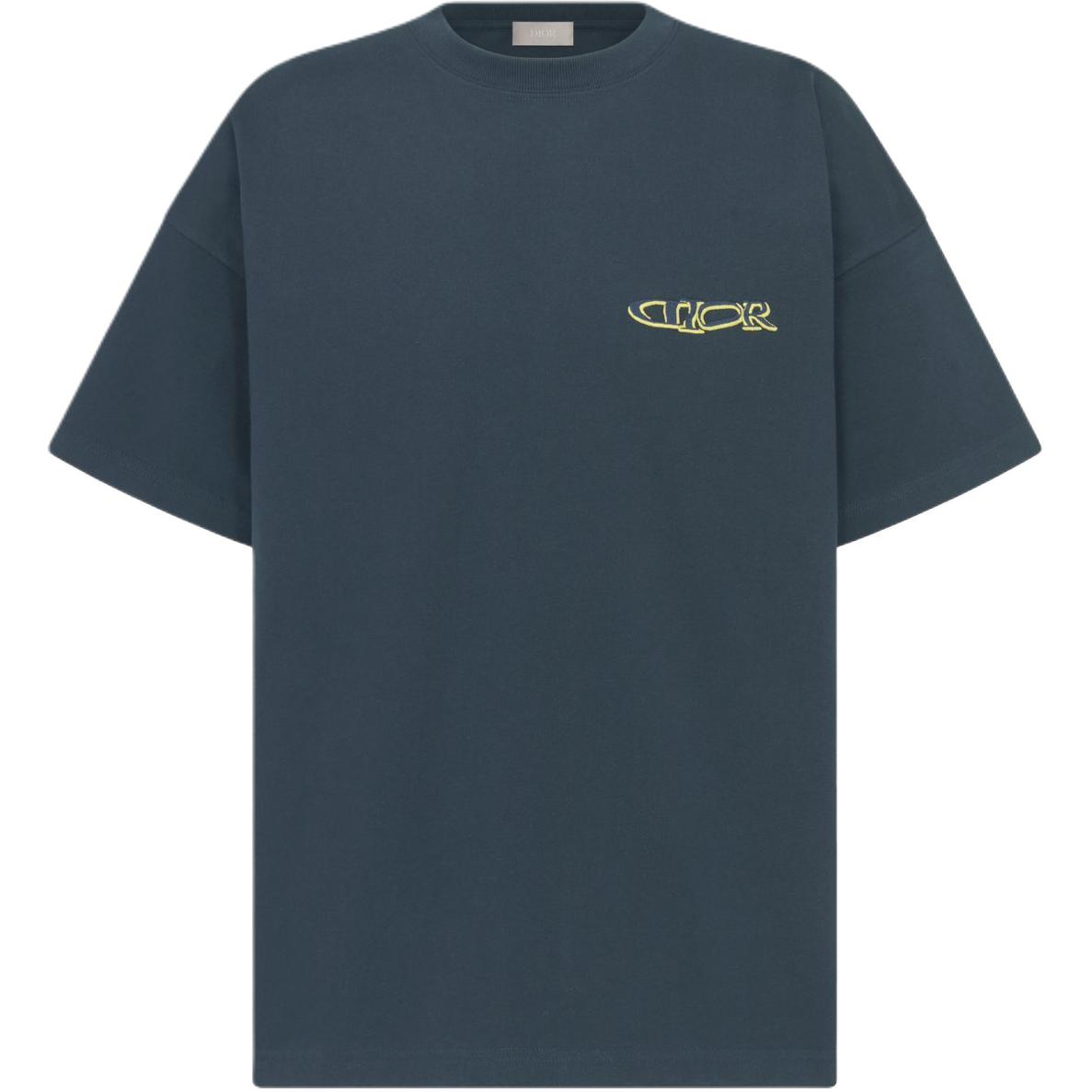 

DIOR Футболка Lewis Hamilton Collaboration Series мужская marine blue, Синий, DIOR Футболка Lewis Hamilton Collaboration Series мужская marine blue