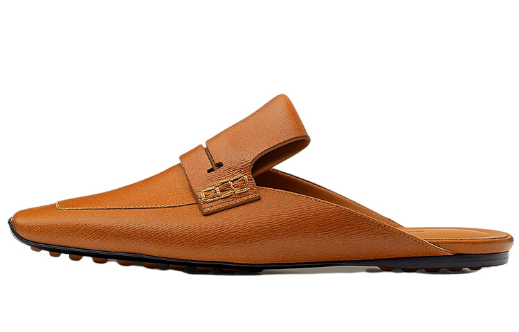 Туфли женские низкие Hermès, коричневый